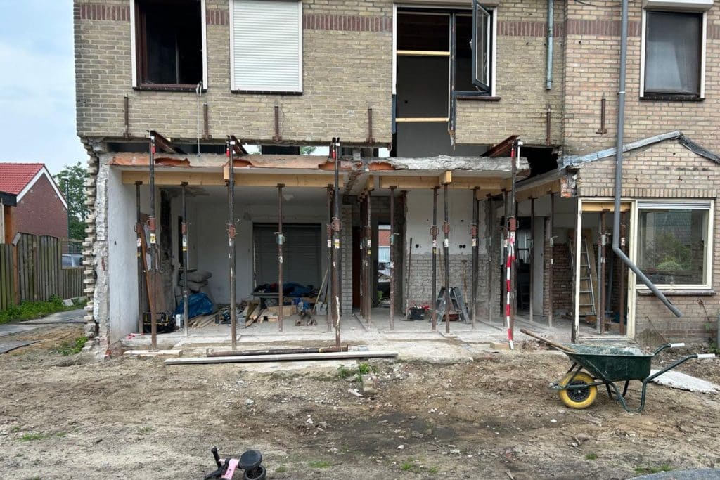 Woonhuis na sloopfase